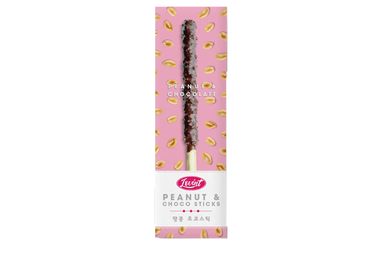 LOUINT PEANUT CHOCO STICKS PEANUT & CHOCOLATE